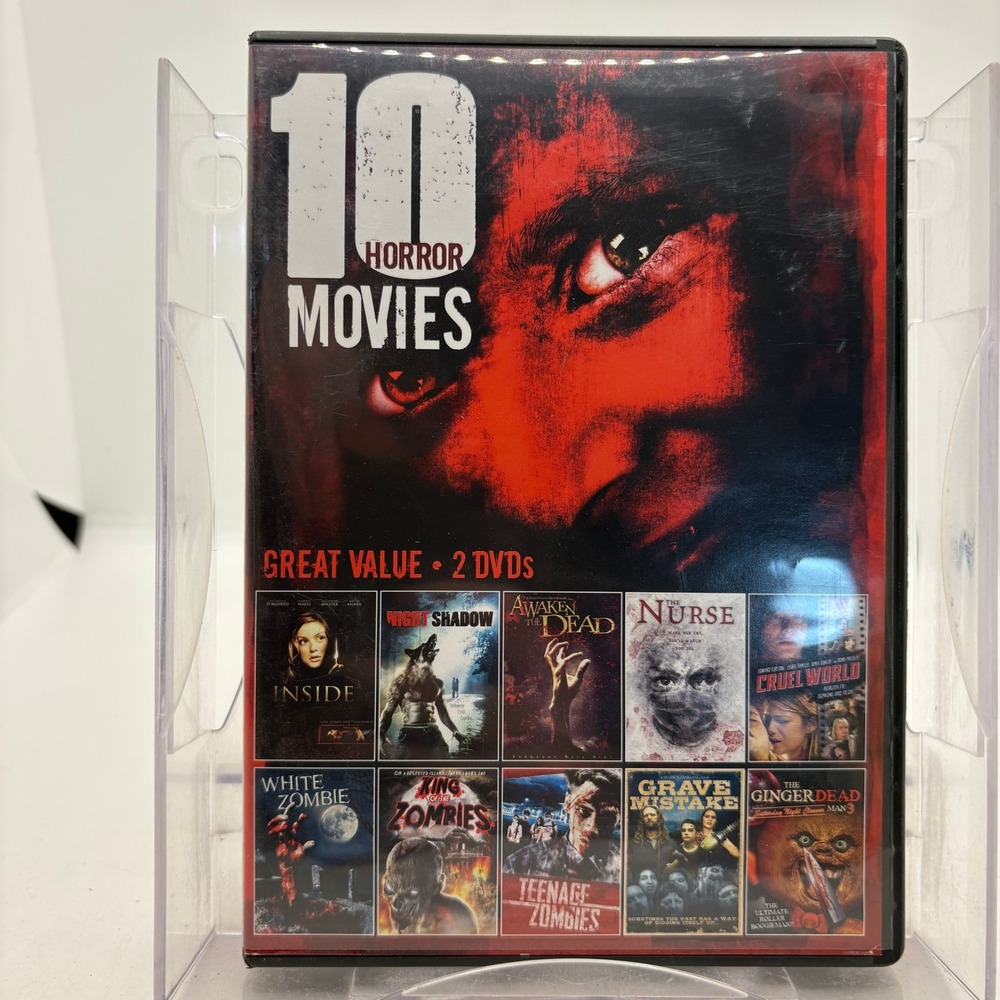 10 Horror Movies Anthology 2 DVD Set Echo Bridge Gingerdead Man 3 White Zombie